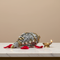 Silver-Gold plated Ganesh Shankh (Conch) showpiece