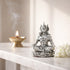 Silver-Plated Glossy Finish Shiva Figurine - Home or Temple Décor