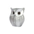 Silver Owl Decorative Statue