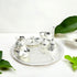Silver plated Brass Pooja Thali set with Velvet Box (7 piece)