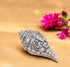 Silver plated Ganesh Shankh (Conch) showpiece