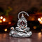 Silver plated Glossy finish Lord Hanuman Decorative Idol
