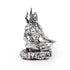 Silver plated Glossy finish Lord Shiva Idol (Adiyogi)