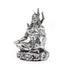 Silver plated Glossy finish Lord Shiva Idol (Adiyogi)