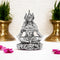 Silver plated Glossy finish Lord Shiva Idol (Adiyogi)