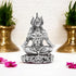 Silver plated Glossy finish Lord Shiva Idol (Adiyogi)