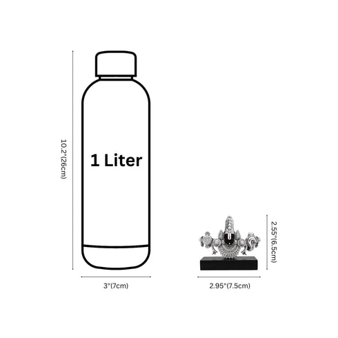 Small Antique Finish Balaji Face Statue for Home Templ