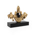 Small Antique Finish Balaji Face Statue for Home Templ