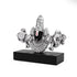 Small Antique Finish Balaji Face Statue for Home Templ