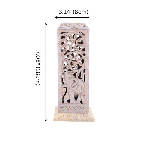 Soapstone Incense Stick/Candle Holder
