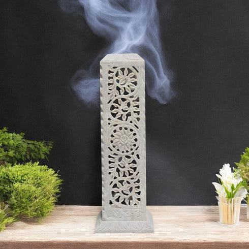 Soapstone Incense Stick/Candle Holder