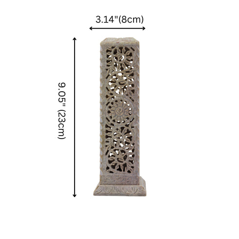 Soapstone Incense Stick/Candle Holder