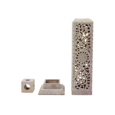 Soapstone Incense Stick/Candle Holder