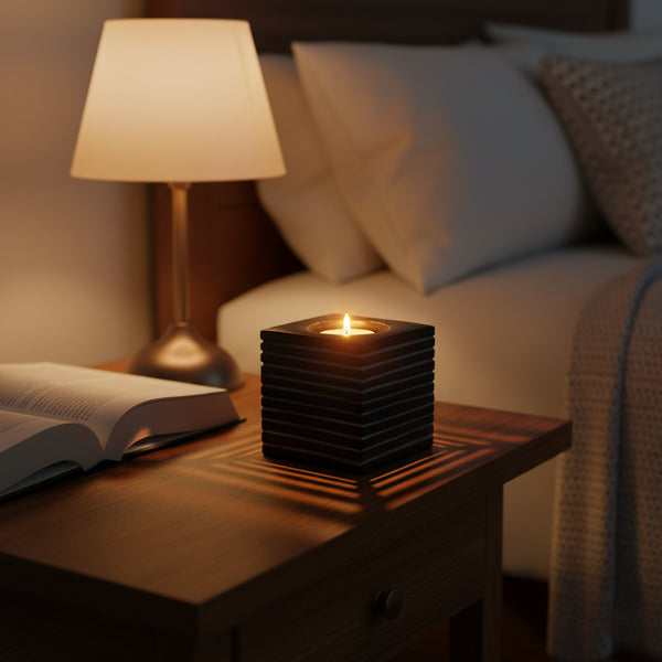 Soapstone T-light Candle Holder