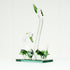 Swan Pair Glass Figurine
