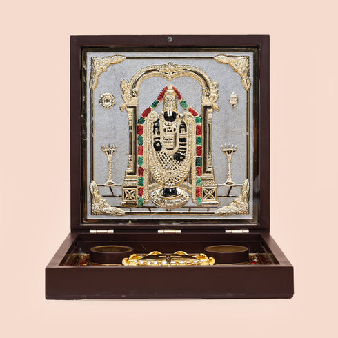 Tirupati Balaji Premium Pooja Gift Box/Pooja Peti