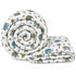 Traditional Elephant Folk Print Double Bed Comforter