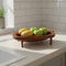 Traditional Wooden Centerpiece Bowl