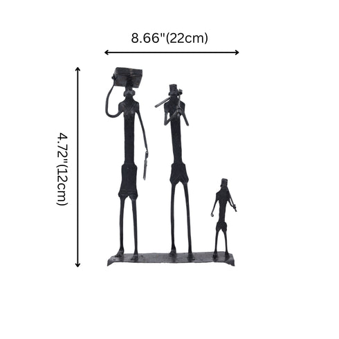 Tribal Family Showpiece