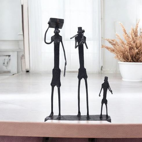 Tribal Family Showpiece