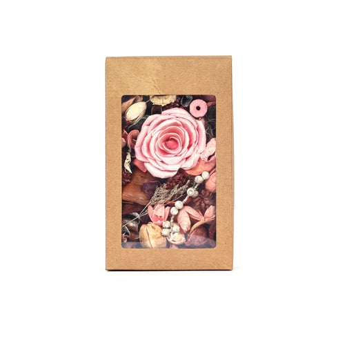 Tube Rose Fragrance Potpourri Box for Home Décor