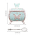 Turquoise Handcrafted Silver Plated Butterfly Decorative Box