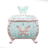 Turquoise Handcrafted Silver Plated Butterfly Decorative Box
