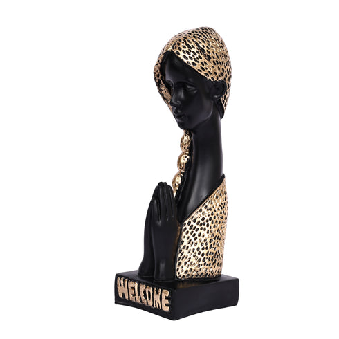 Welcome Lady Showpiece for Home Décor
