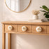White and Golden Handcrafted and Hand painted Ceramic Knobs