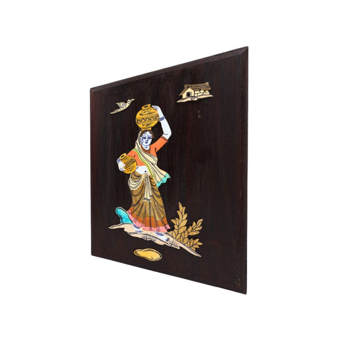 Woman Carrying Water Pots