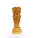Wooden Ashoka Pillar Showpiece 3 Inch