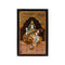 Wooden Mysore Inlay Painting of Goddess Saraswati