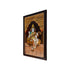 Wooden Mysore Inlay Painting of Goddess Saraswati