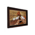 Wooden Mysore Inlay Painting of Herd of Elephants