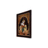 Wooden Mysore Inlay Painting of Lord Krishna with Sacred Cow