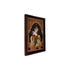 Wooden Mysore Inlay Painting of Lord Krishna with Sacred Cow