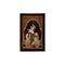 Wooden Mysore Inlay Painting of Lord Krishna with Sacred Cow