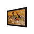 Wooden Mysore Inlay Painting of Rural Couple