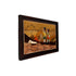Wooden Mysore Inlay Painting of Rural Couple carrying Basket