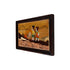 Wooden Mysore Inlay Painting of Rural Couple carrying Basket