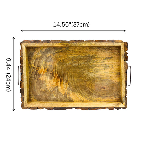 Wooden  Rectangular  Tray