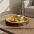 Wooden Round Serving Tray