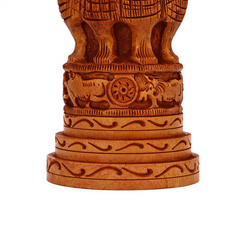 Wooden Small Ashok Stambh