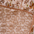 Close-up of Autumn Vine Pattern Handcrafted Dohar showcasing fine cotton texture and detailed botanical patterns.