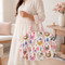 Bloom & Feather Quilted Duffle Handbag – Hand Block Print