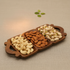 rustic wooden serving tray. Handcr