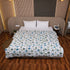 Traditional Elephant Folk Print Double Bed Comforter styled in a modern bedroom, blending cultural heritage with contemporary comfort.