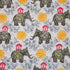 Yellow Blossom Elephant Bedcover and Pillow Cover styled on a bed, showcasing elegant handcrafted design and vibrant colors.