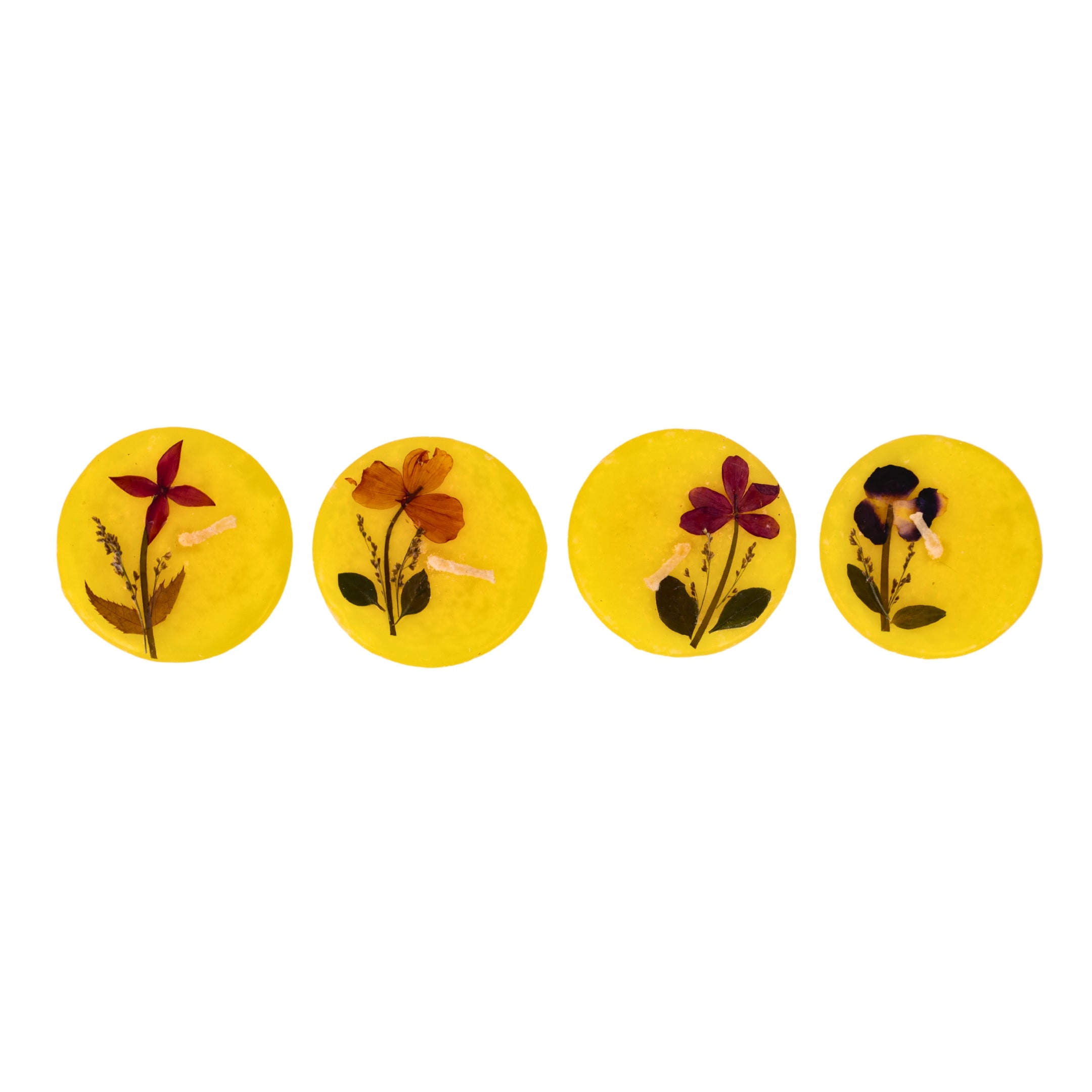 Set of 4 Floating Scented Candles