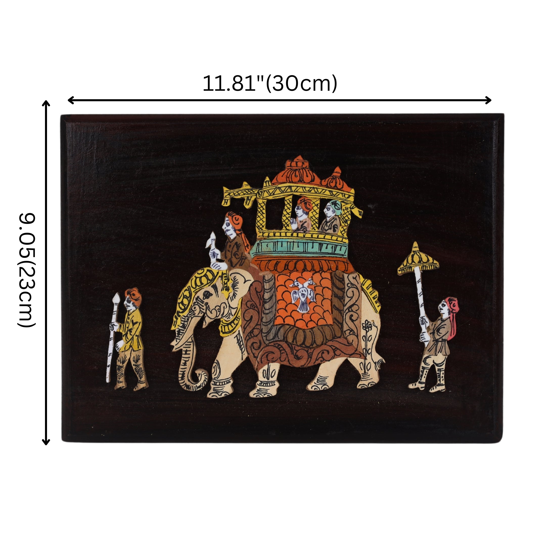3D Dasara Procession Wall Decor